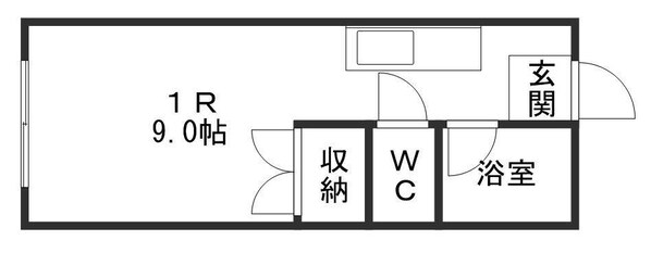 コーポしらはたの物件間取画像